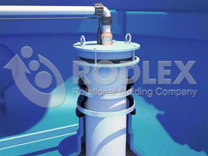 Герметизация обсадной трубы с помощью пластикового кессона RODLEX (РОДЛЕКС)